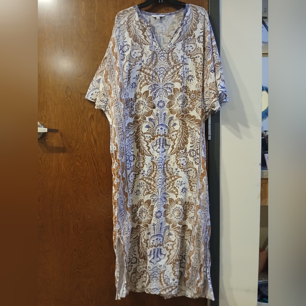 NWOT/ VILLA de ASCOLI × THE COMPANY STORE caftan